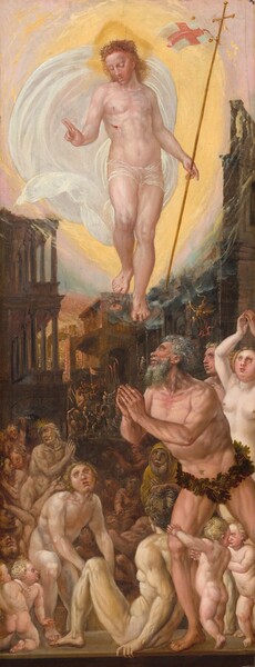 Workshop of Hans Mielich, Christ in Limbo