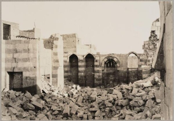 K.A.C. Creswell, Southeast iwan of the mosque of Ganim al-Tagir (demolished), Cairo