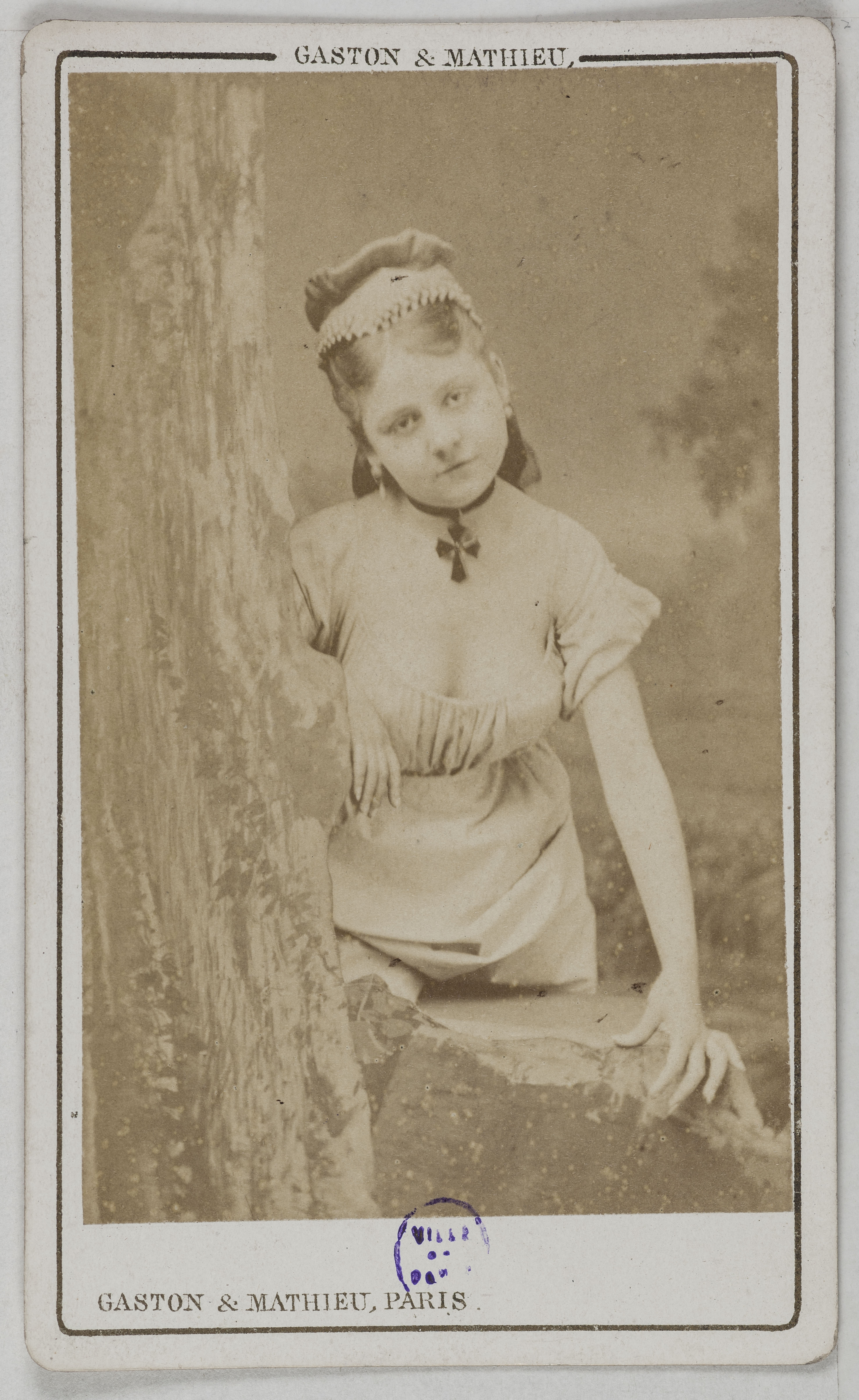 Gaston & Mathieu, Portrait de Juliette (actrice au théâtre des Menus-Plaisirs)