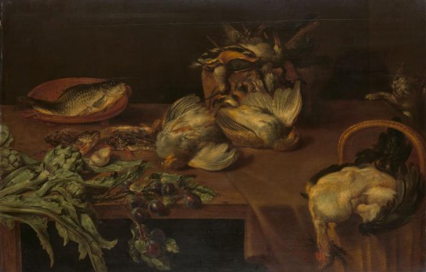 Alexander Adriaenssen, Still Life with Wild Fowl