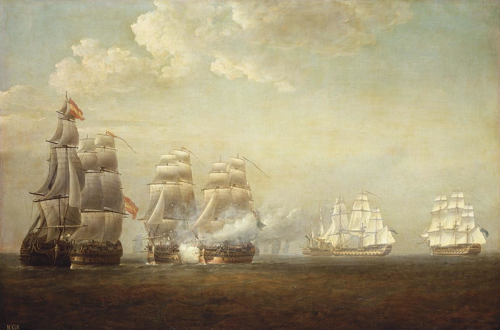 Nicholas Pocock, Sir Robert Calder's Action off Cape Finisterre