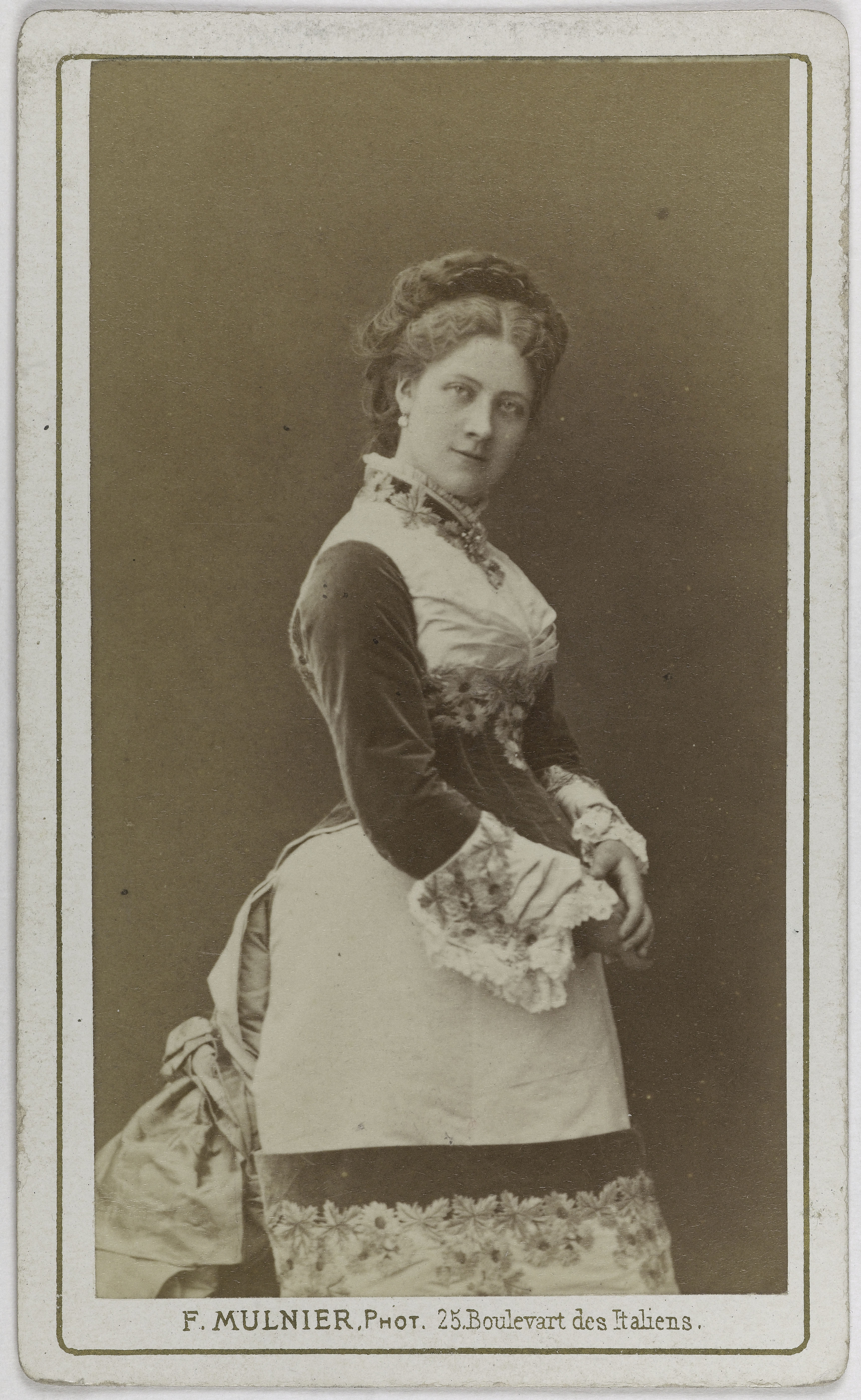 Ferdinand Mulnier, Portrait de Persoons Isabelle, (actrice)