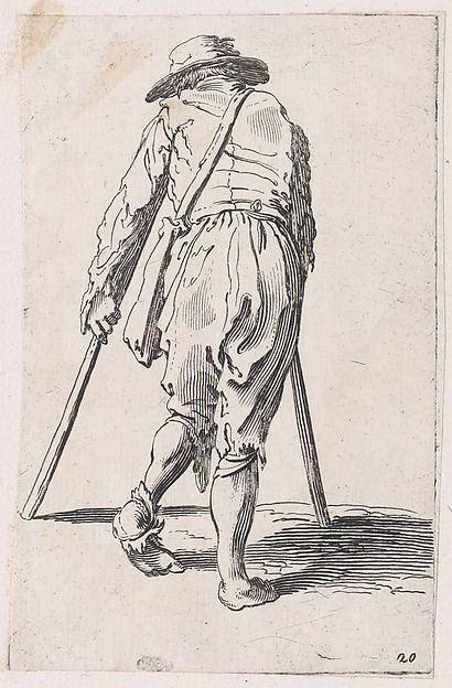 Anonymous, Reverse Copy of La Borgnesse (The One-Eyed Woman), from Les Gueux suite appelée aussi Les Mendiants, Les Baroni, ou Les Barons (The Beggars, also called The Barons)