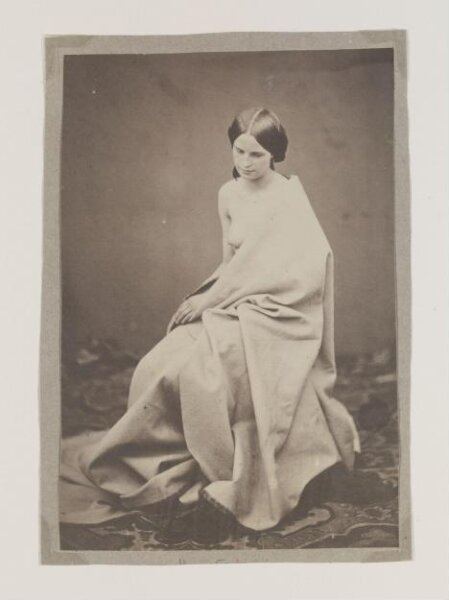 Roger Fenton, Partially Draped Nude