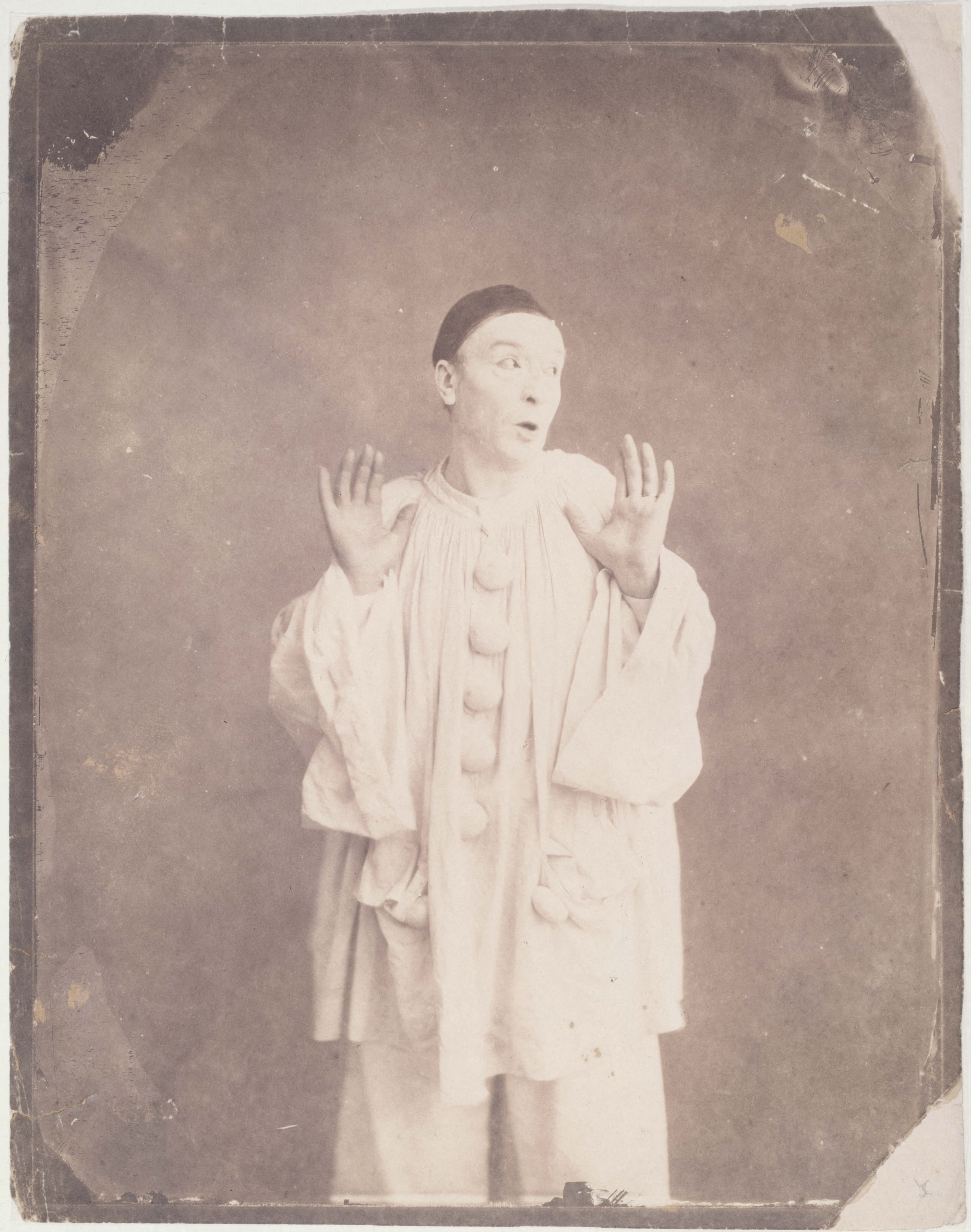 Nadar, Portrait de Charles Dominique Martin, dit Paul Legrand (1816-1898), mime