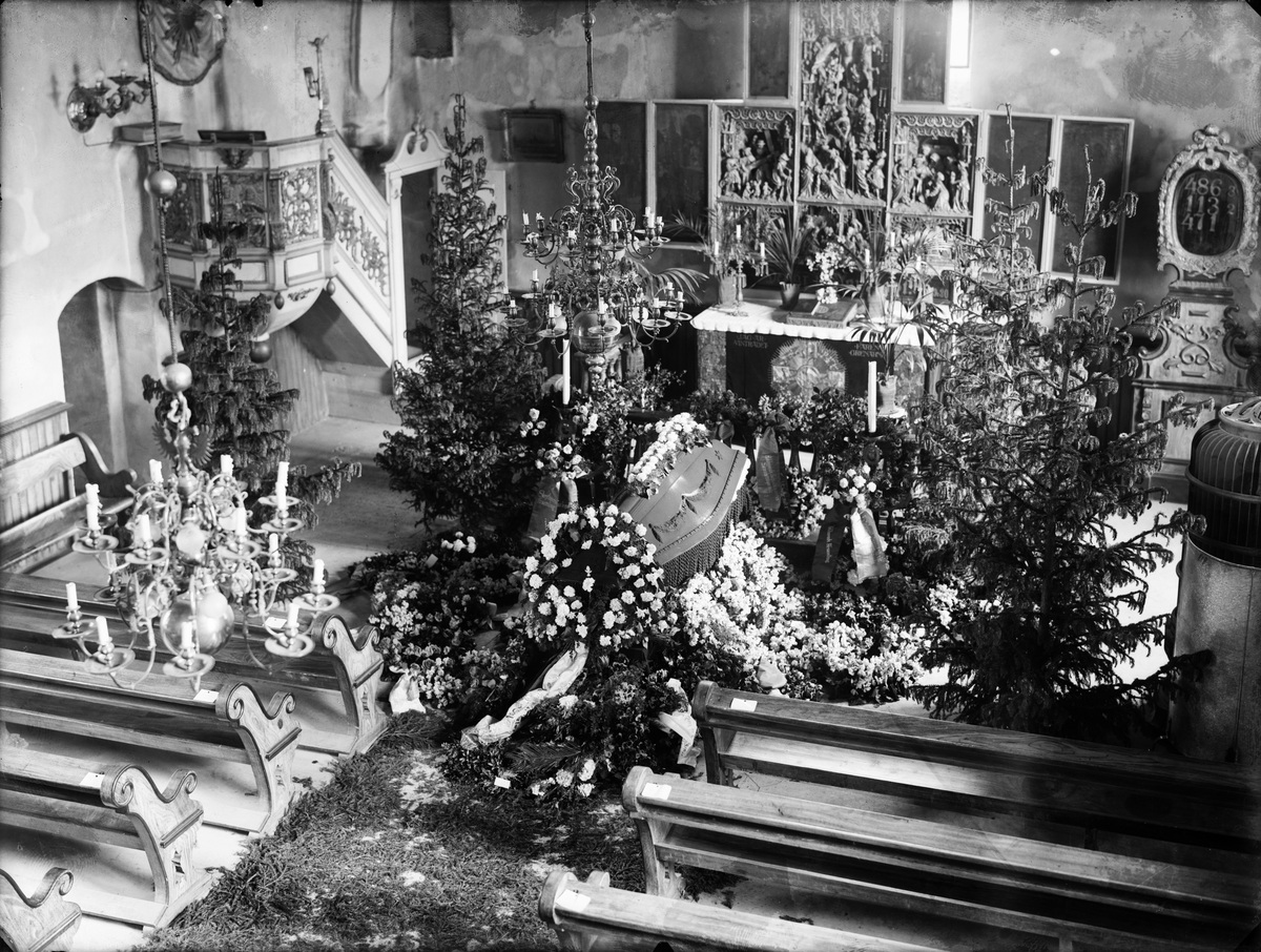 Skötsner-Edhlund, Begravning, Hökhuvuds kyrka, Uppland