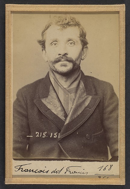 Alphonse Bertillon, François dit Francis. 38 ans, né le 3/12/55 à Reims (Marne). Ébéniste. Anarchiste. 5/3/94.