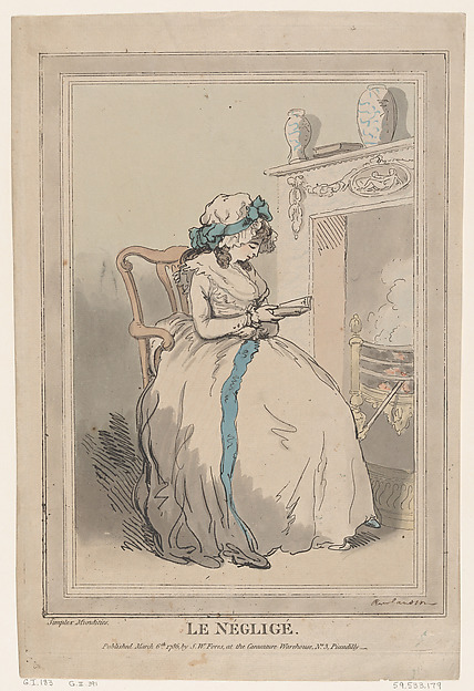 Thomas Rowlandson, Le Négligé