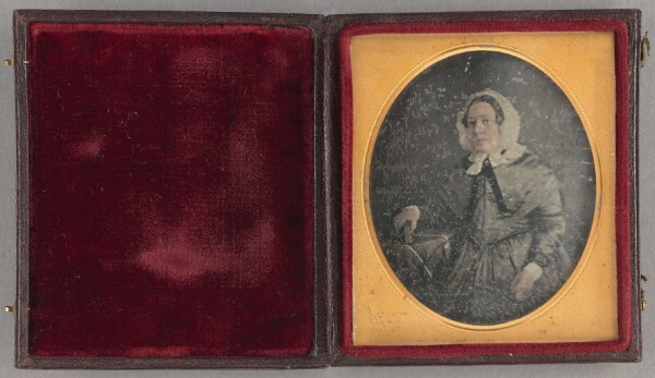 Unknown, [Portrait of a Seated Middle-aged Woman]