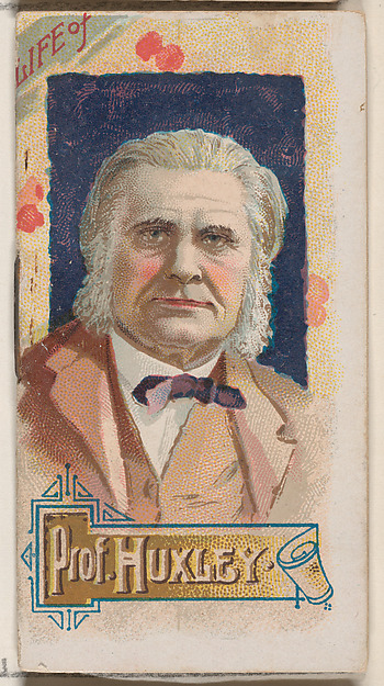 W. Duke, Sons & Co., Life of Professor Thomas Henry Huxley, , from the Histories of Poor Boys and Famous People series of booklets (N79) for Duke brand cigarettes
