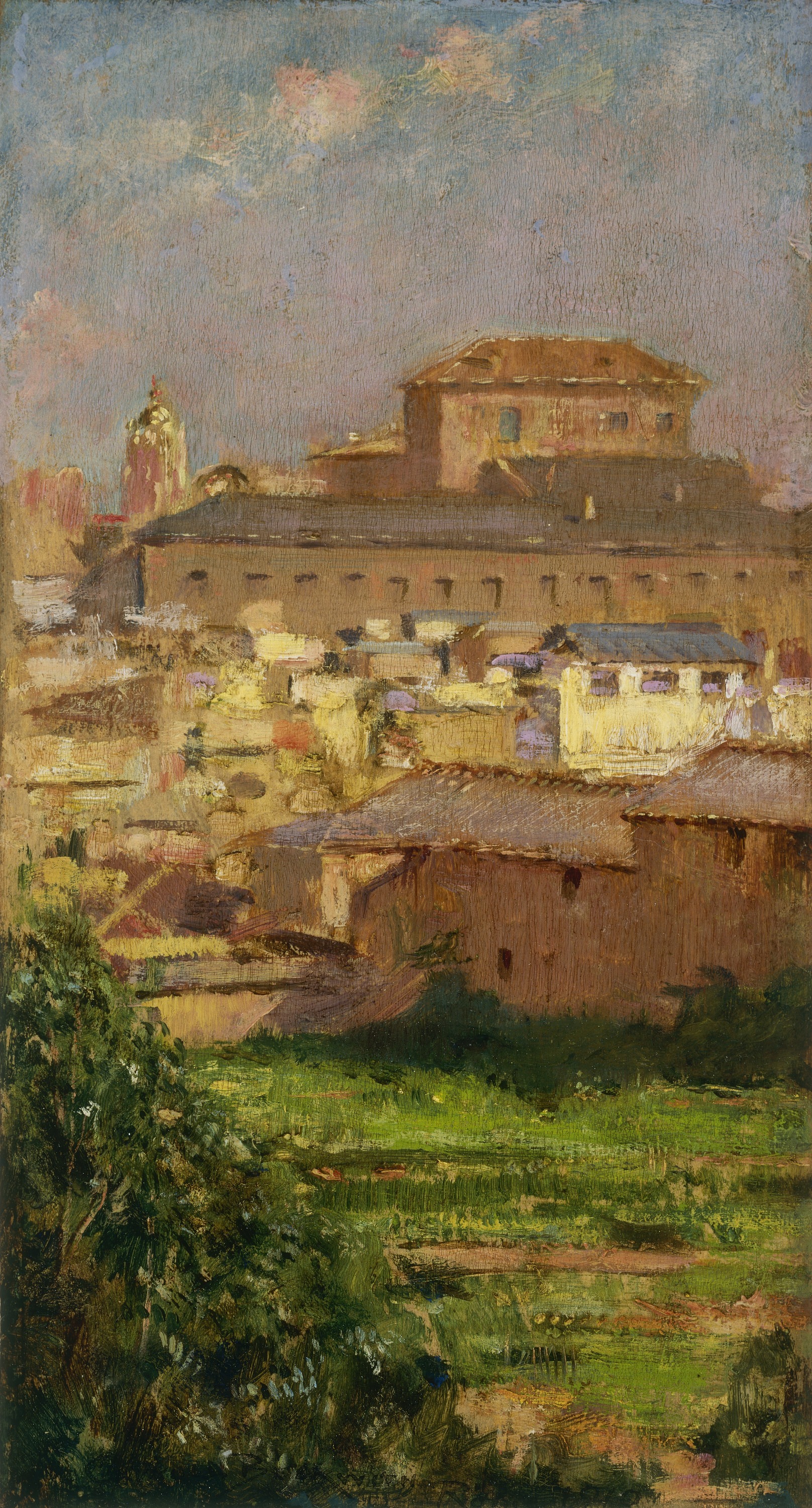 Carroll Beckwith, Palazzo Barberini, Rome