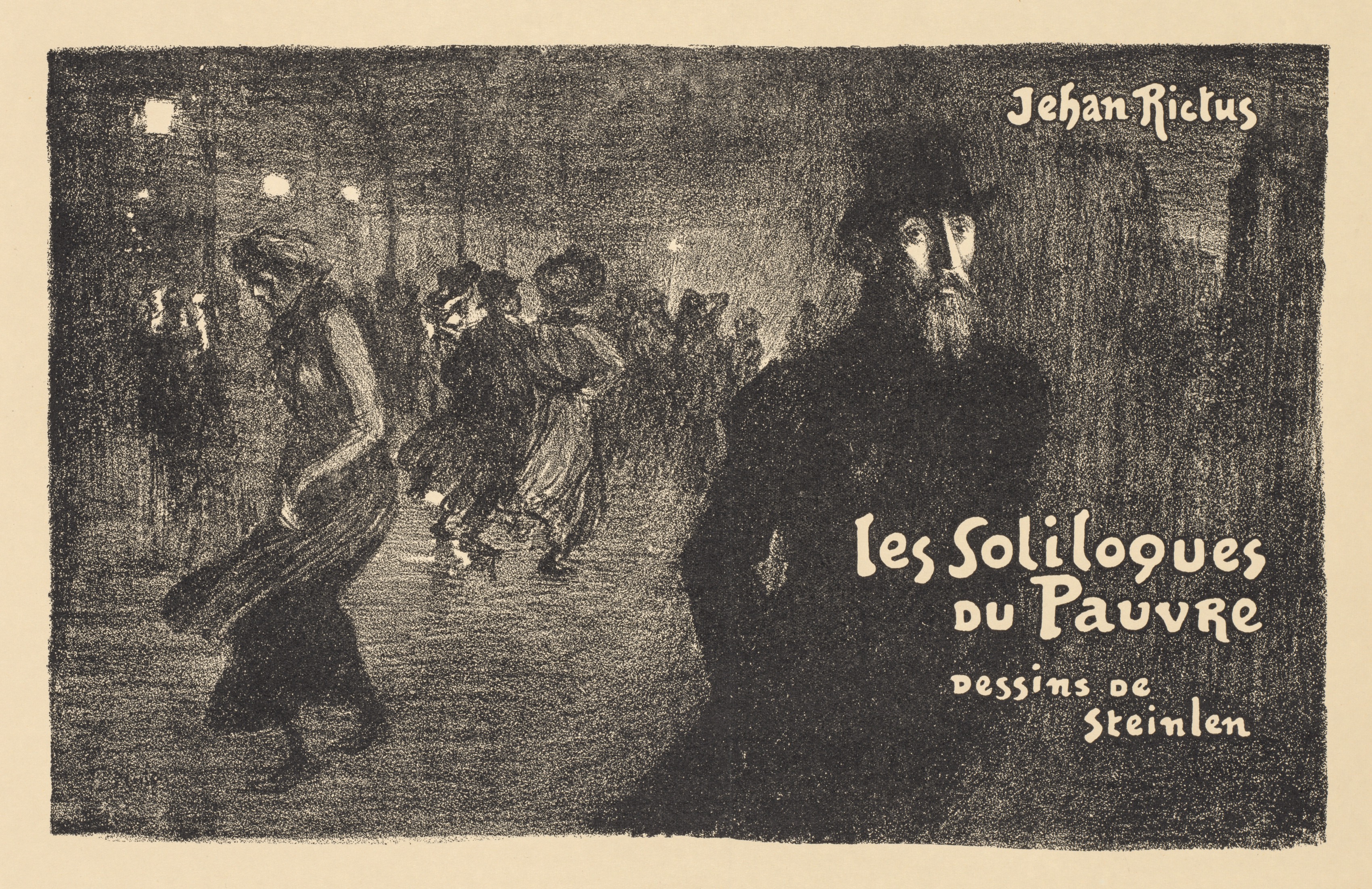 Théophile Alexandre Steinlen, Paris by Night (Paris La Nuit)