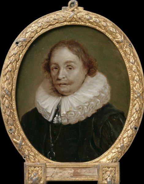 Jan Maurits Quinkhard, Portrait of Pierius Winsemius, Professor of Rhetoric and History in Franeker