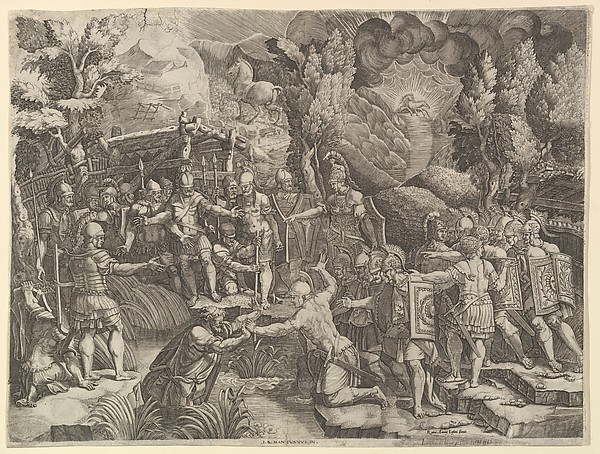 Giorgio Ghisi, Sinon Deceiving the Trojans