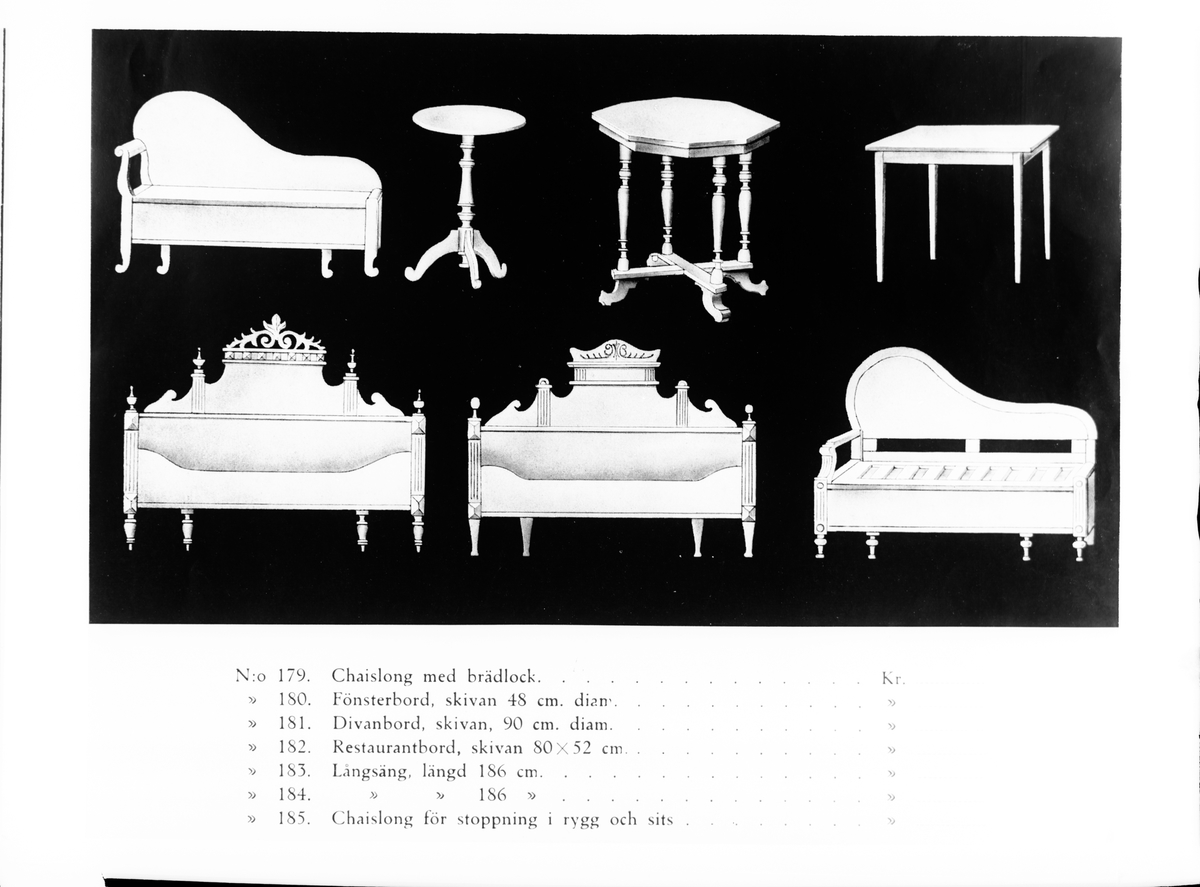 Skötsner-Edhlund, Reprophotography - furniture catalog, Uppland
