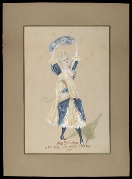 Unknown, Miss Sylvia Grey in Ruy Blas at the Gaiety Theatre, 1889