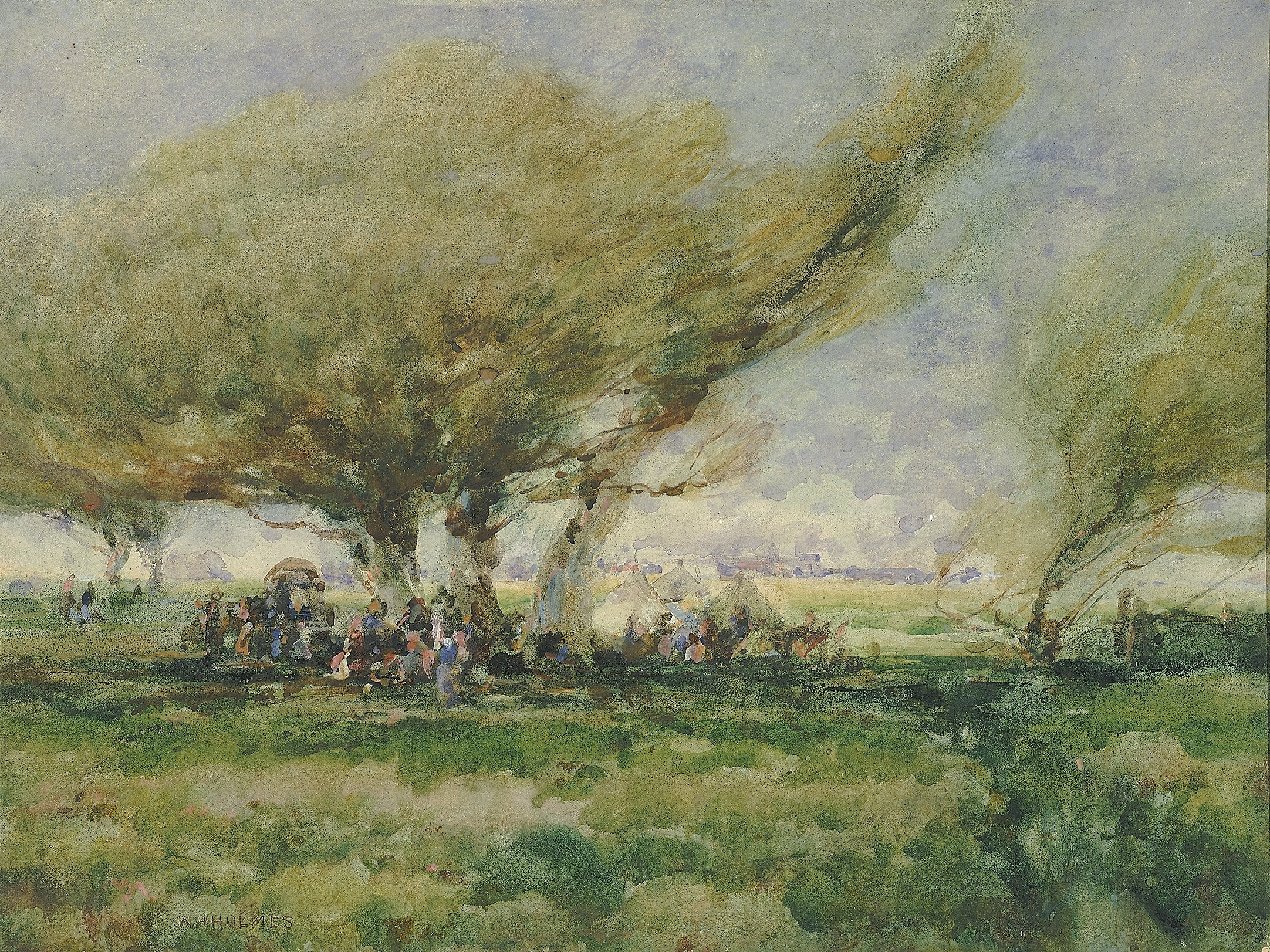 William Henry Holmes, A Gypsy Camp