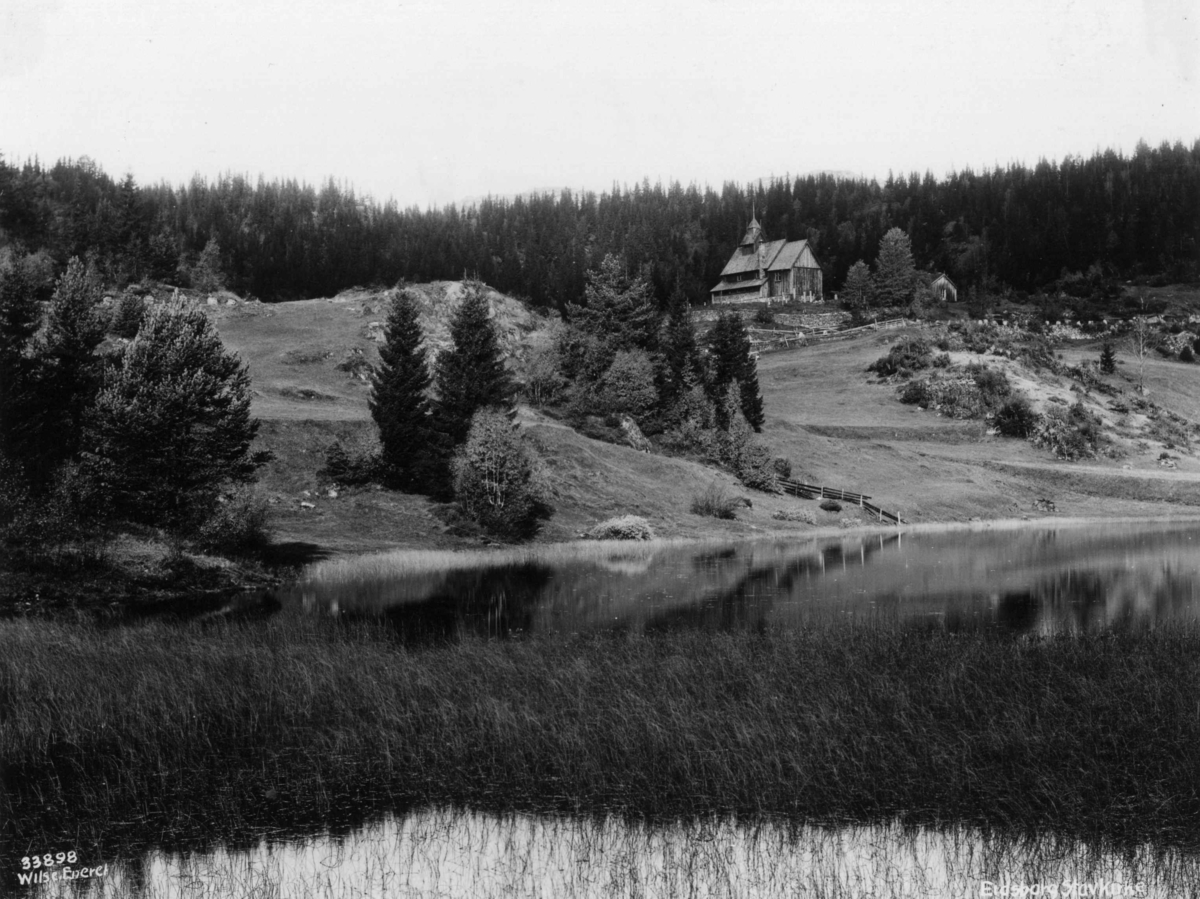 Anders Beer Wilse, Eidsborg stavkirke