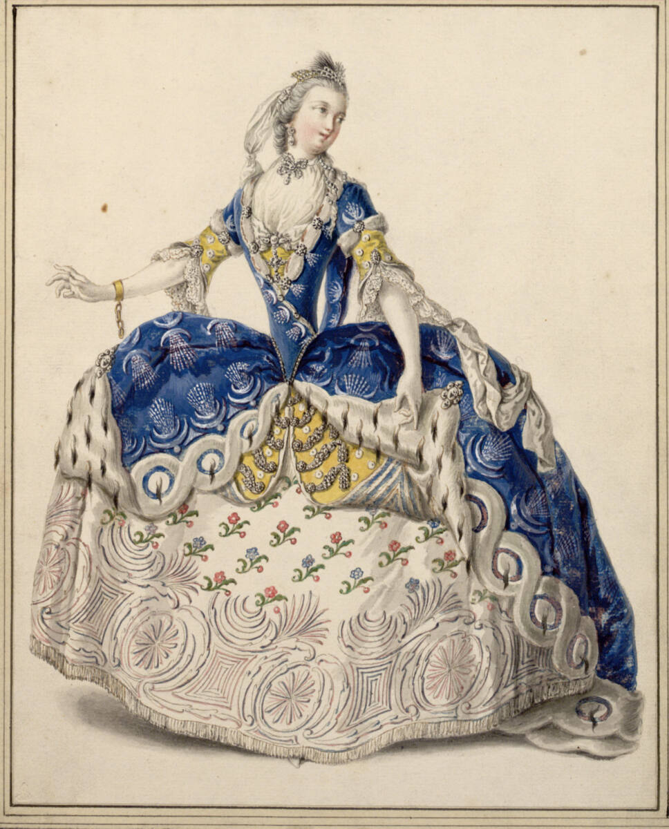 FrancescoPonte, Vestiario del Solimano Opera: IV. Tamiri (La Signora Albuzzi)
