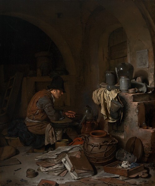 Cornelis Bega, The Alchemist