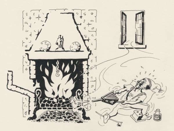 J Tinkelenberg, Visual explanation of the Brunonian system of medicine