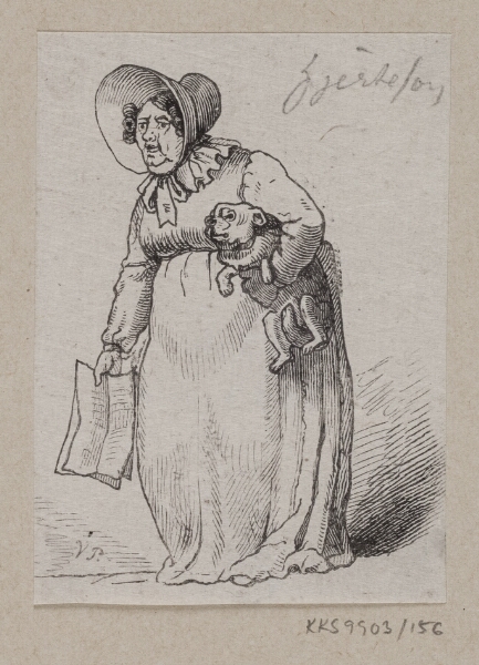 H.P. Hansen, Illustration til "Hjertesorg" i H.C. Andersen, "Eventyr og Historier", Bind 2
