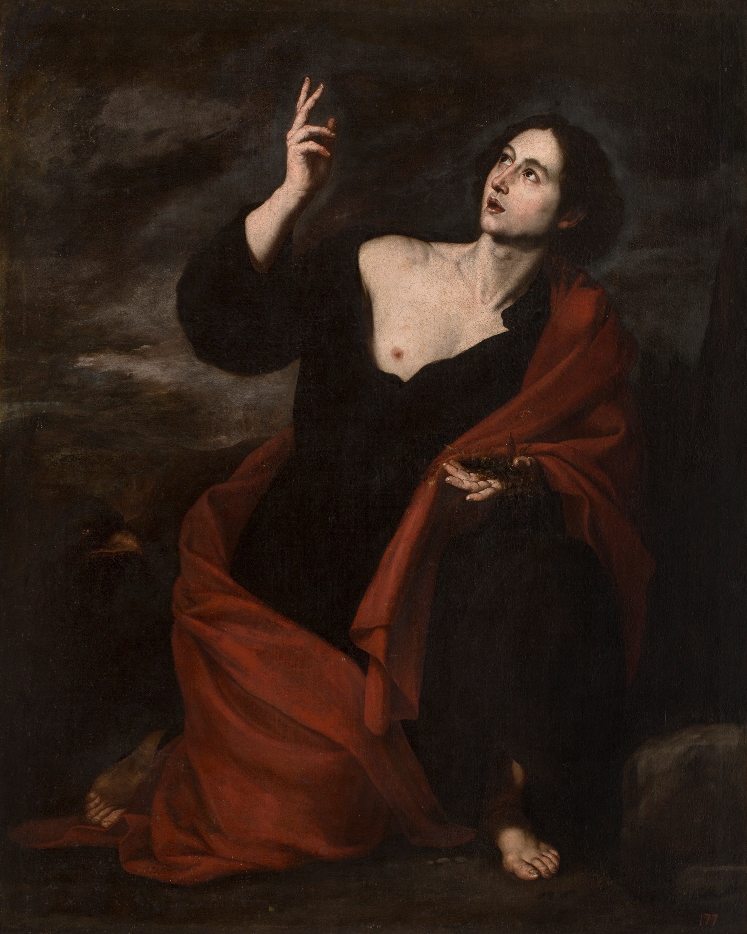 Jusepe de Ribera, Saint John the Evangelist in Patmos