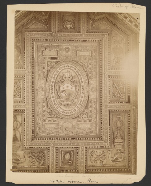 Unknown, [Ceiling of Archbasilica of St. John Lateran]