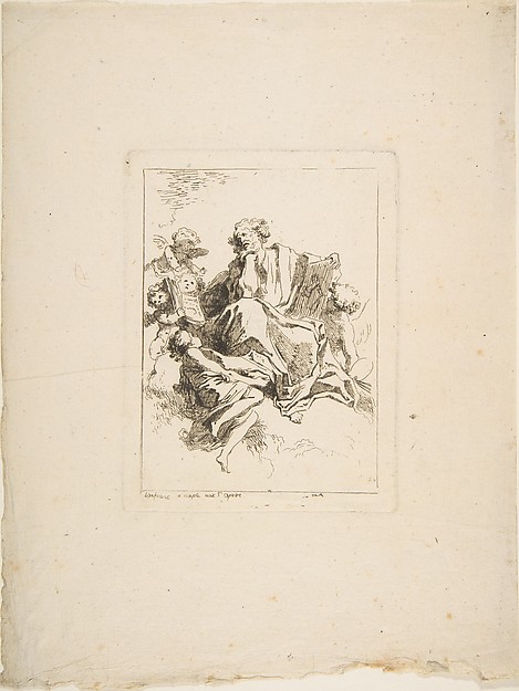 Jean Honoré Fragonard, Saint Luke