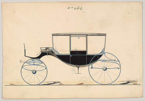 Brewster & Co., Curtain Coach #643