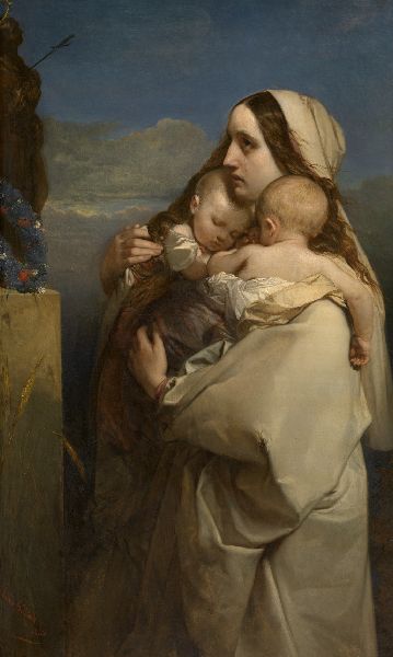 Louis Gallait, The Unfortunate Mother