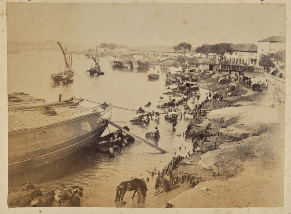 Unknown, At Saigon. Cochin China (French)