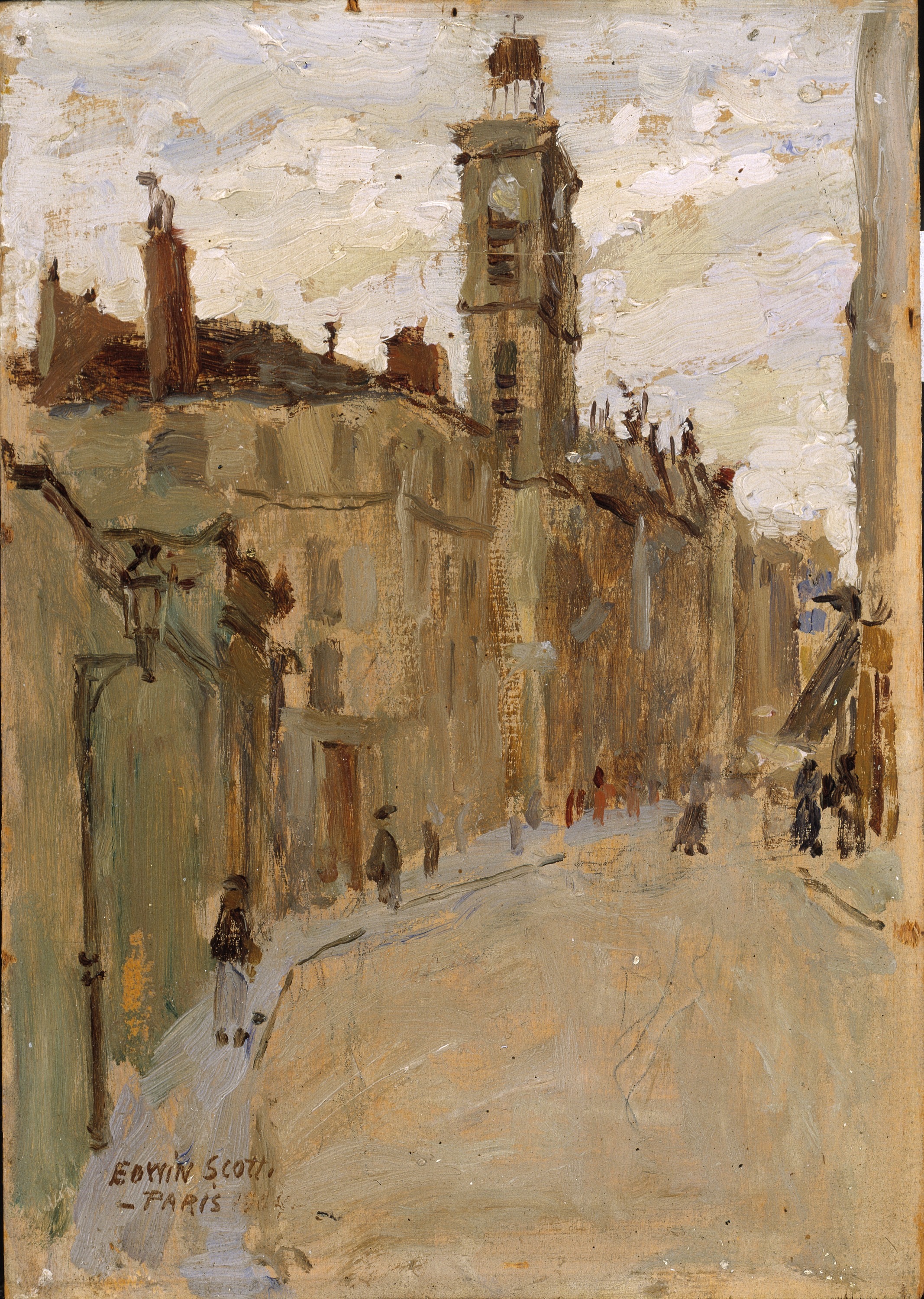 Frank Edwin Scott, Street in the Latin Quarter