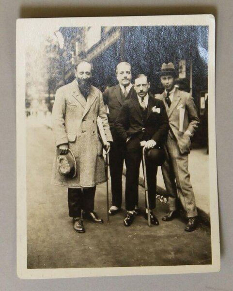 unknown, Ansemet, Diaghilev, Stravinsky and Prokofiev