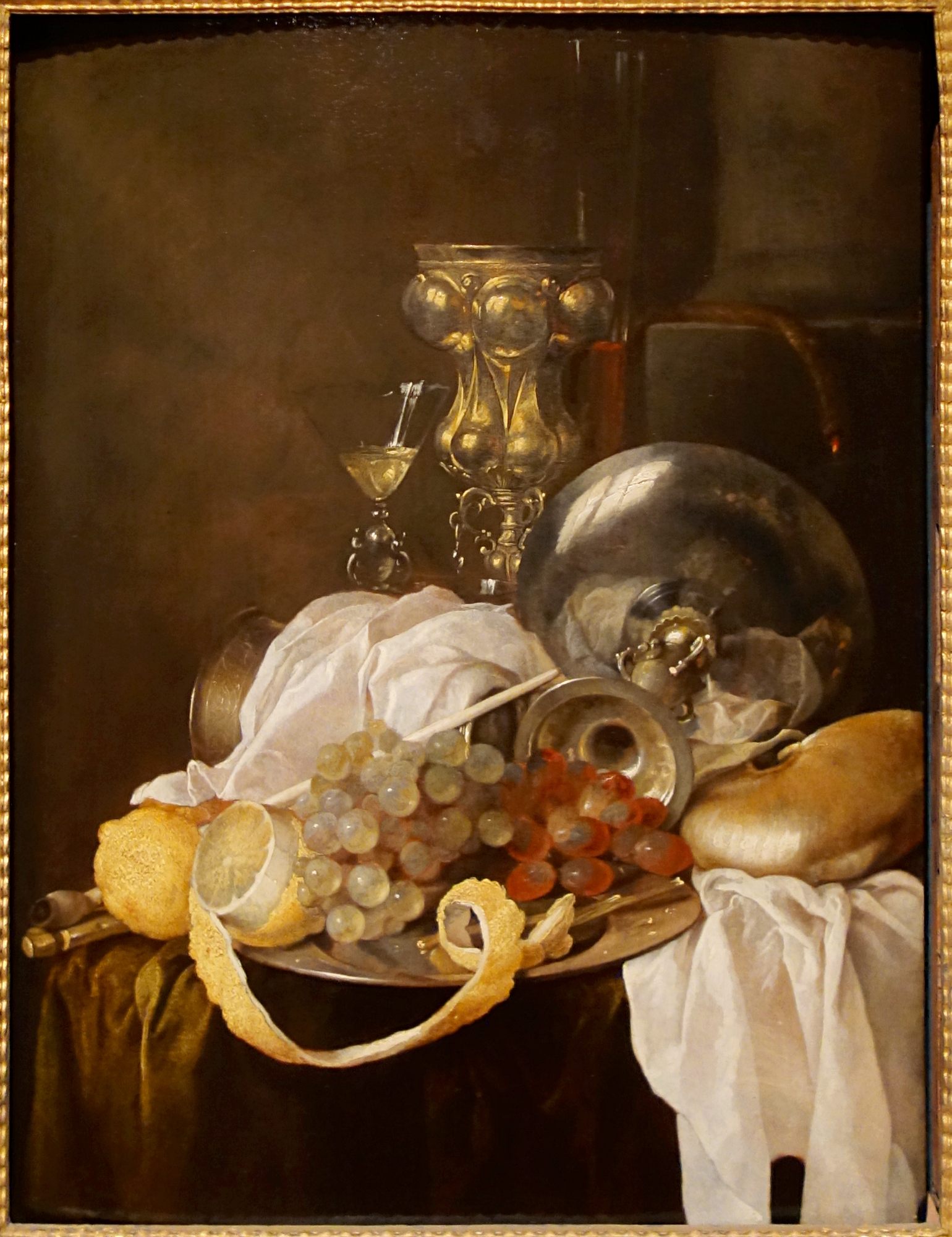 Jan Davidsz. de Heem, Fruits, vases etc.