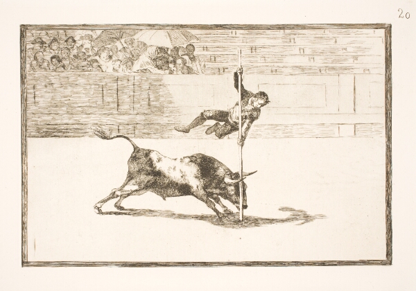 Francisco de Goya, Juanito Apiñanis smidighed og vovemod i arenaen i Madrid