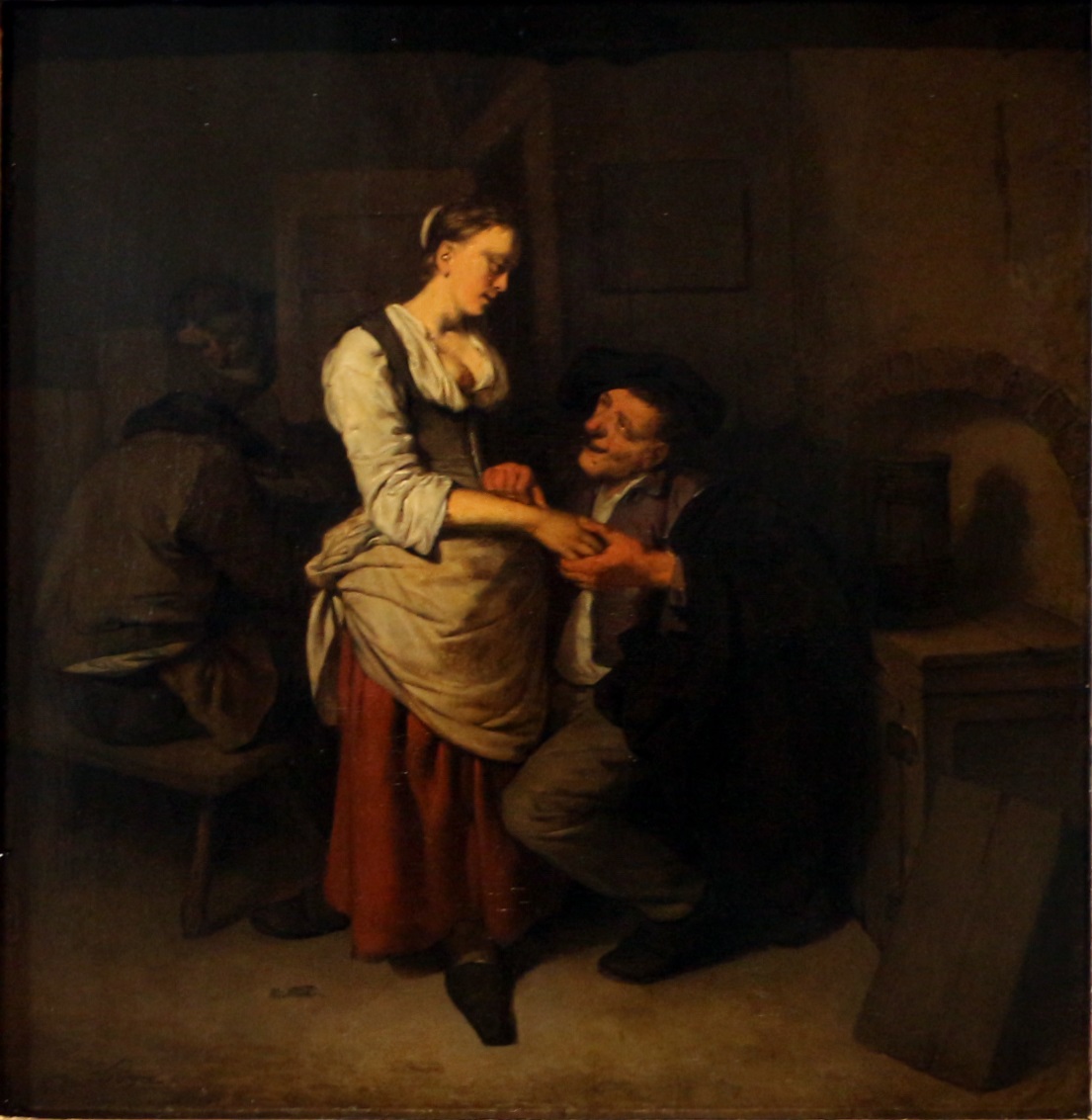 Cornelis Pietersz Bega, Interior of a Village Inn