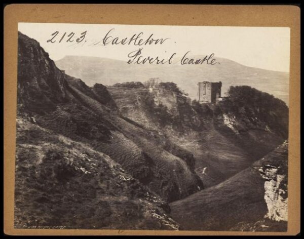 Francis Frith, Castleton.  Peveril Castle