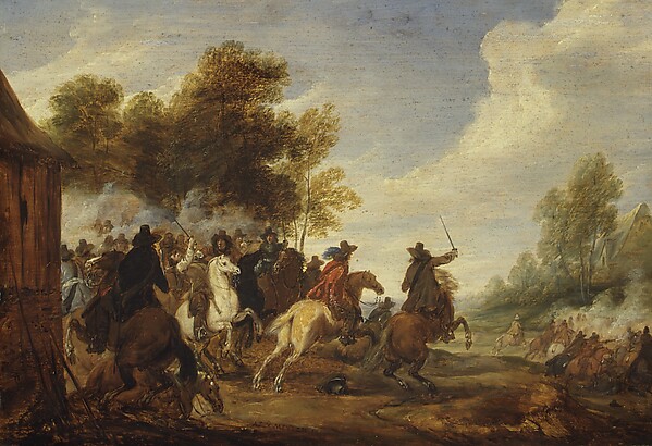Adam Frans van der Meulen, A Cavalry Engagement