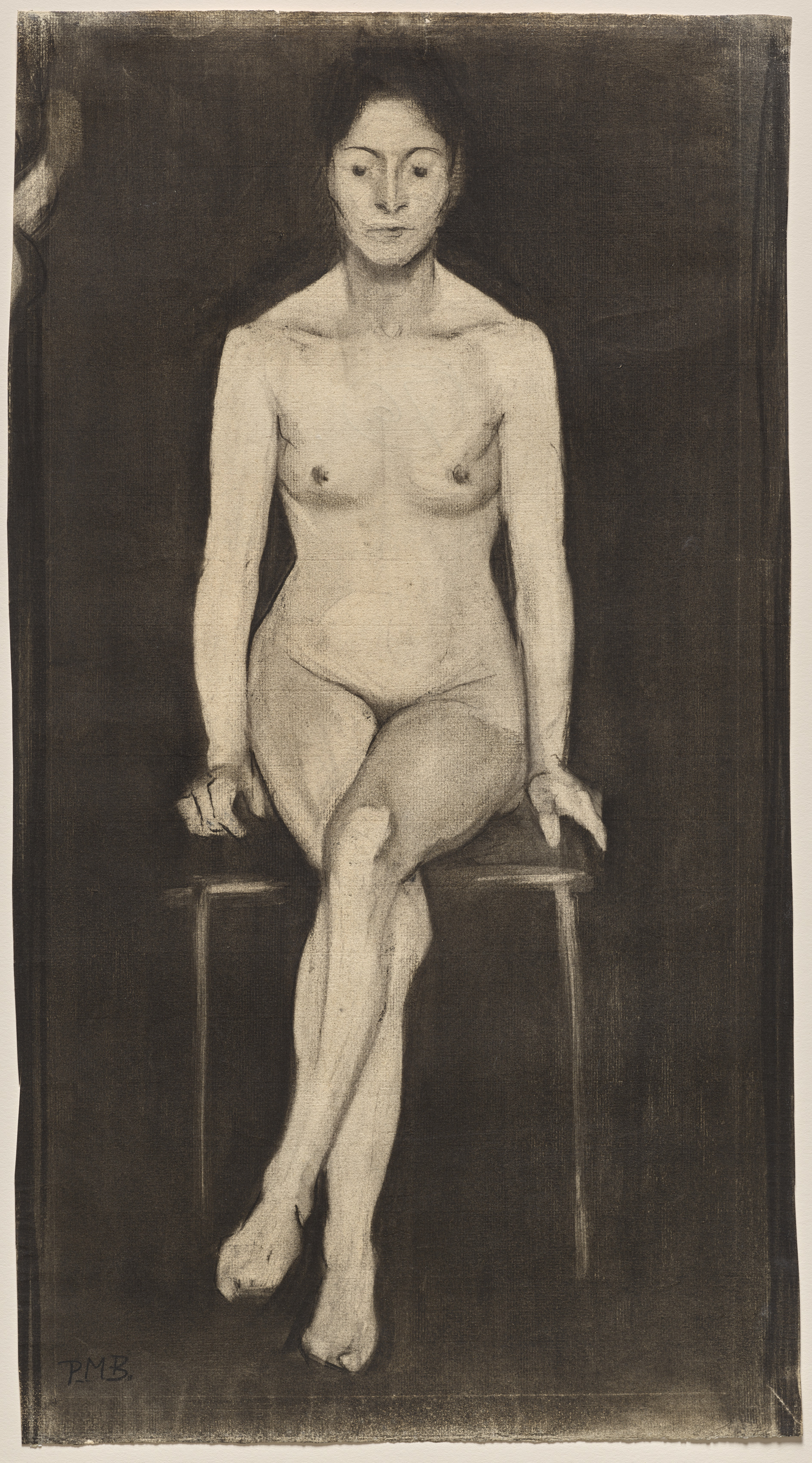 Paula Modersohn-Becker, Seated Female Nude (Self-Portrait?)