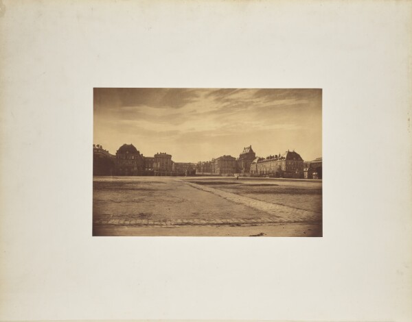 André Adolphe-Eugène Disdéri, [Exterior view of Château de Versailles]