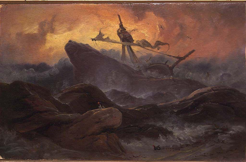 Knud Baade, Shipwreck