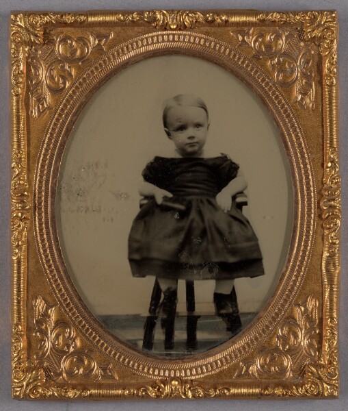 Unknown, [Portrait of a Seated Girl]