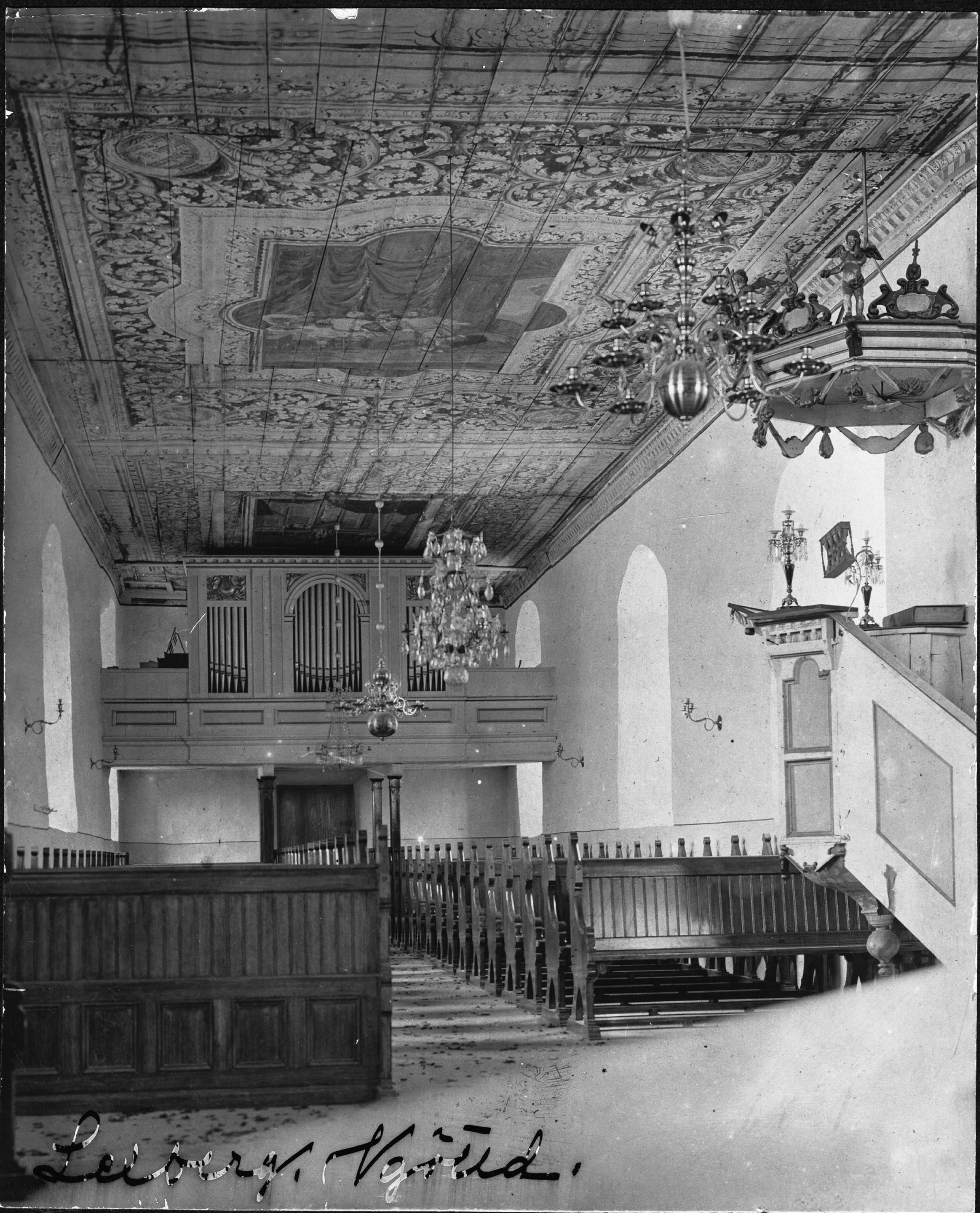 Ludvig Ericson, Leksbergs kyrka