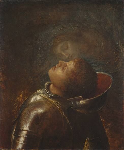 George Frederic Watts, Pontgibaud, le Hameau de Peschadoire"