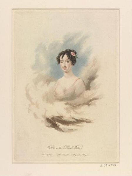 Unknown, Vestris, as the Planet Venus