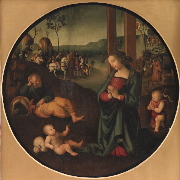 Pietro Perugino, Den hellige familie