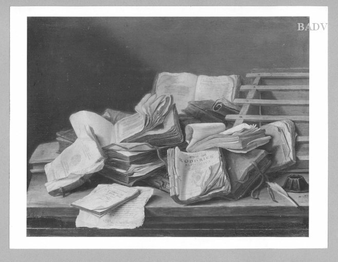 Jan Davidsz. de Heem, stillife with books