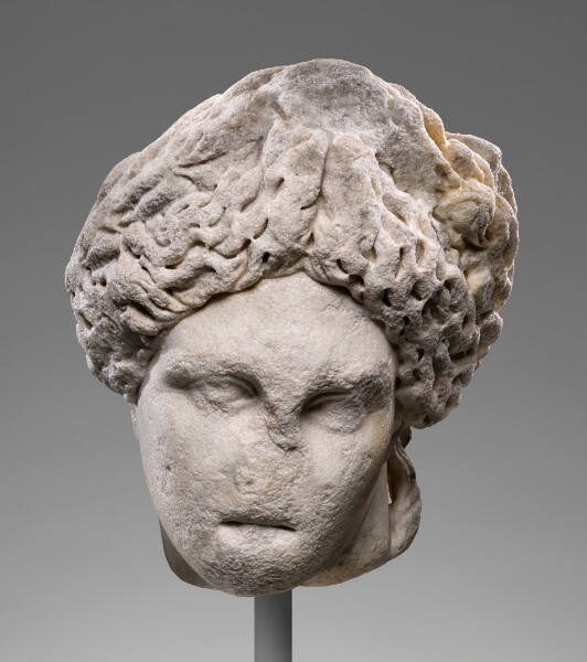 Unknown, Head of Apollo (Lykeios-Cyrene type)