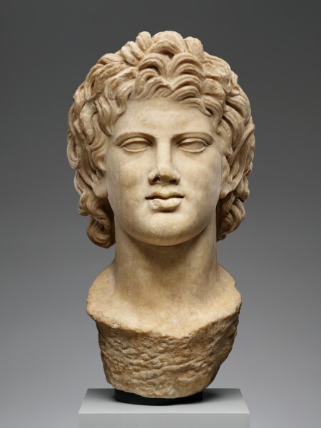 Unknown, Head of a Satyr (Resting Satyr type)